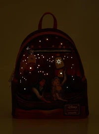 Loungefly Disney Tangled Rapunzel & Flynn Boat Scene Glow-in-the-Dark Mini Backpack - BoxLunch Exclusive