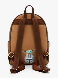Loungefly Star Wars The Mandalorian Grogu & Mando Mini Backpack - BoxLunch Exclusive