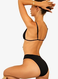 Dippin' Daisy's Cove Swim Top Black
