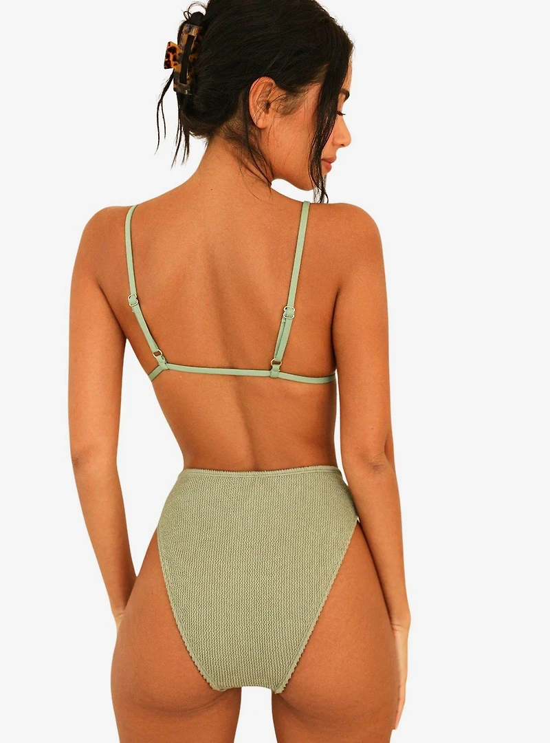 Dippin' Daisy's Seashore Swim Bottom Retreat Olive