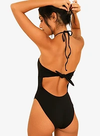 Dippin' Daisy's Wave Rider Swim One Piece Black