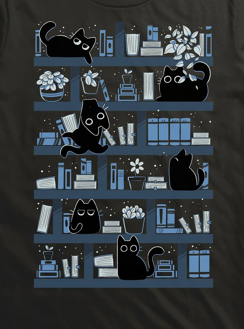 Purrfect Library T-Shirt
