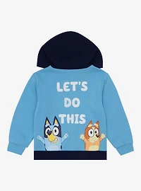 Bluey Figural Toddler Zippered Hoodie - BoxLunch Exclusive