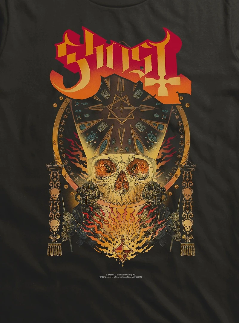 Ghost Impera Skull T-Shirt
