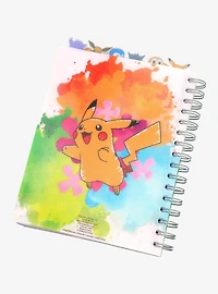 Pokémon Pickachu Watercolor Figural Tab Journal
