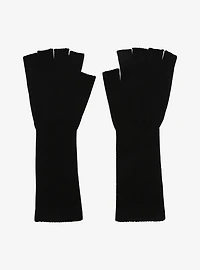 Skeleton Extended Fingerless Gloves