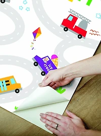 CoComelon Road Map Peel & Stick Wallpaper