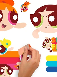 Powerpuff Girls Peel & Stick Wall Decals