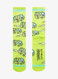 Scooby-Doo Mystery Machine Allover Print Crew Socks - BoxLunch Exclusive
