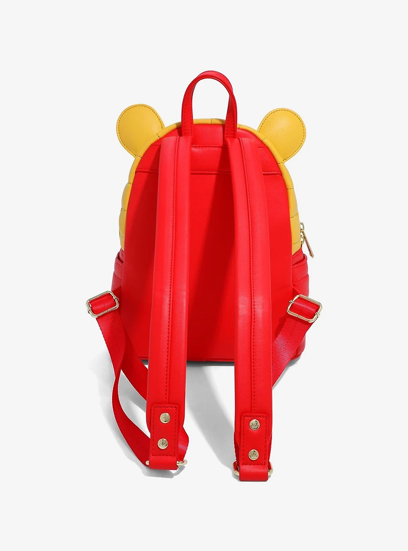 Loungefly Disney Winnie the Pooh Puffer Pooh Bear Figural Mini Backpack - BoxLunch Exclusive
