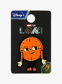 Marvel Loki Miss Minutes Swivel Enamel Pin - BoxLunch Exclusive