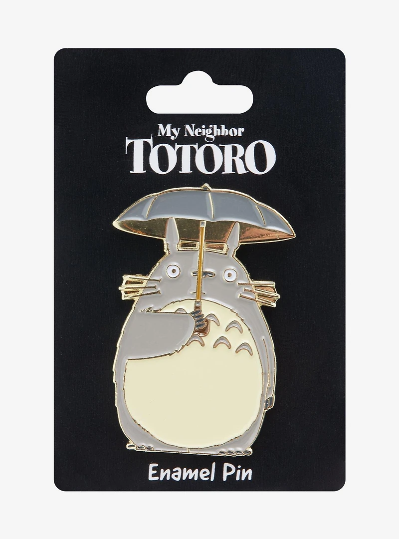 Studio Ghibli My Neighbor Totoro Totoro with Umbrella Enamel Pin - BoxLunch Exclusive