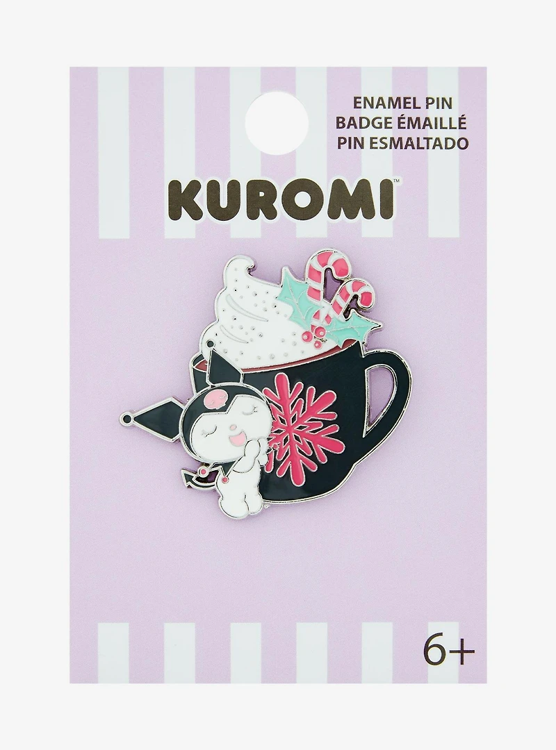 Loungefly Sanrio Kuromi Peppermint Mocha Enamel Pin - BoxLunch Exclusive