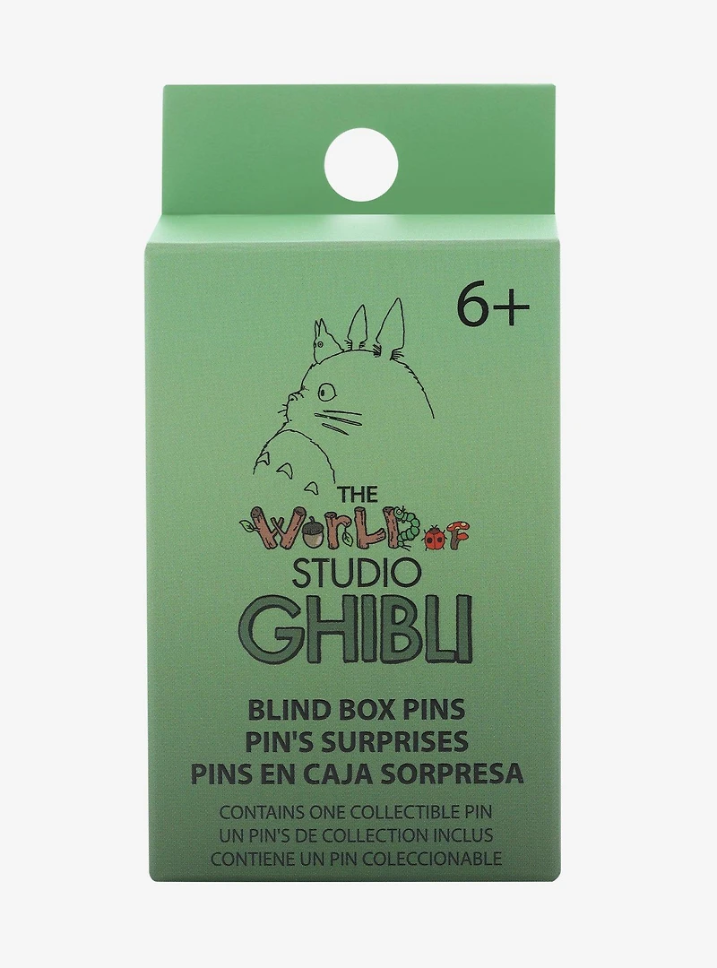 Loungefly Studio Ghibli Stained Glass Portrait Blind Box Enamel Pin - BoxLunch Exclusive