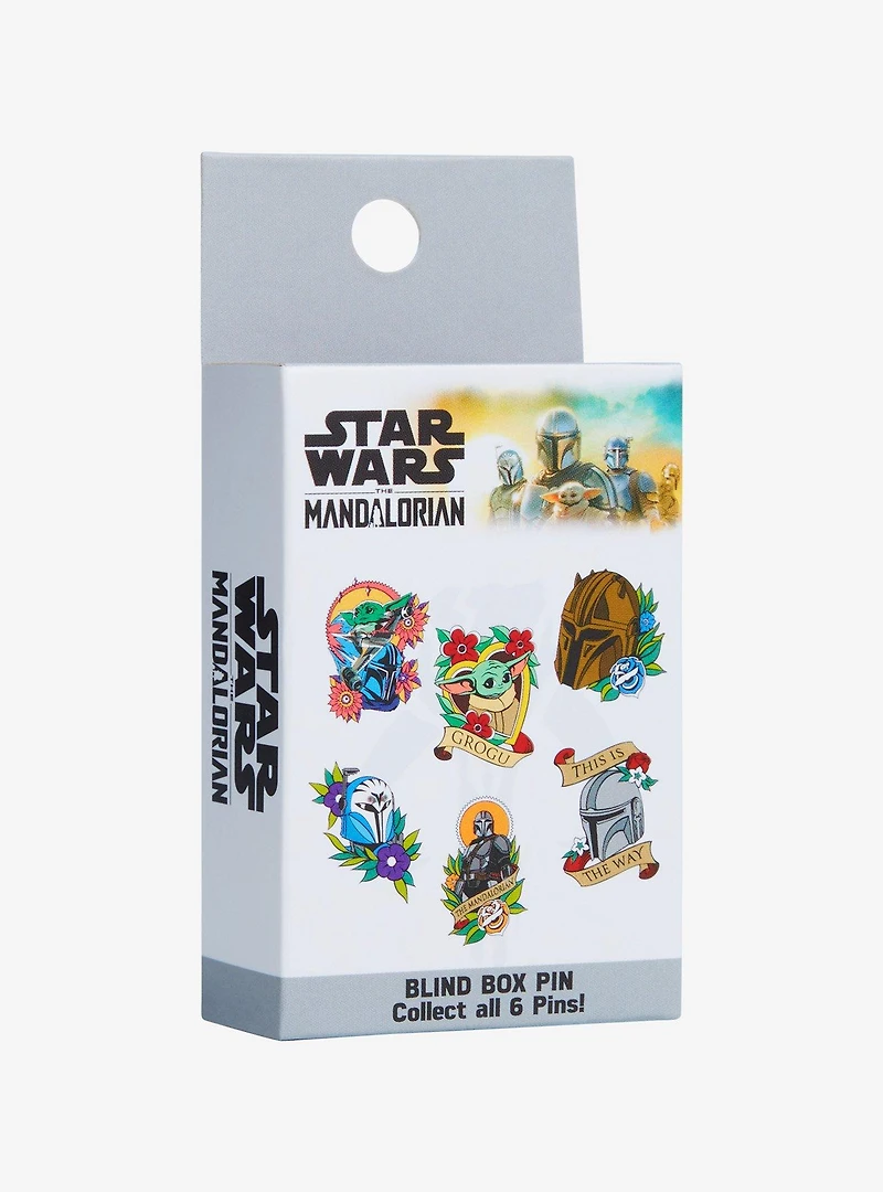 Star Wars The Mandalorian Floral Art Blind Box Pin - BoxLunch Exclusive