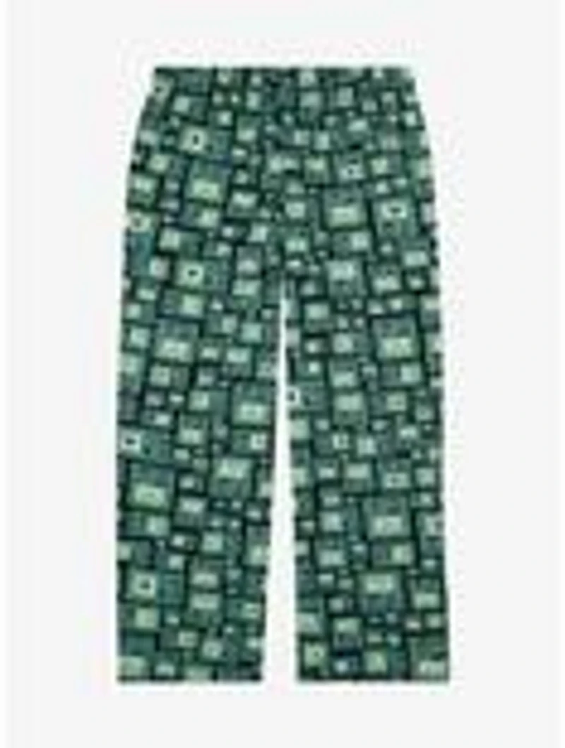 Adventure Time BMO Allover Print Plus Sleep Pants - BoxLunch Exclusive