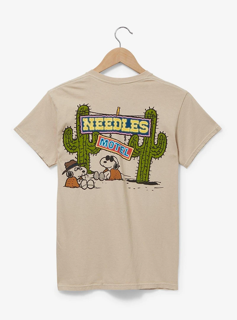 Peanuts Snoopy & Woodstock Western Portrait Women's T-Shirt - BoxLunch Exclusive