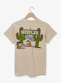 Peanuts Snoopy & Woodstock Western Portrait Women's T-Shirt - BoxLunch Exclusive