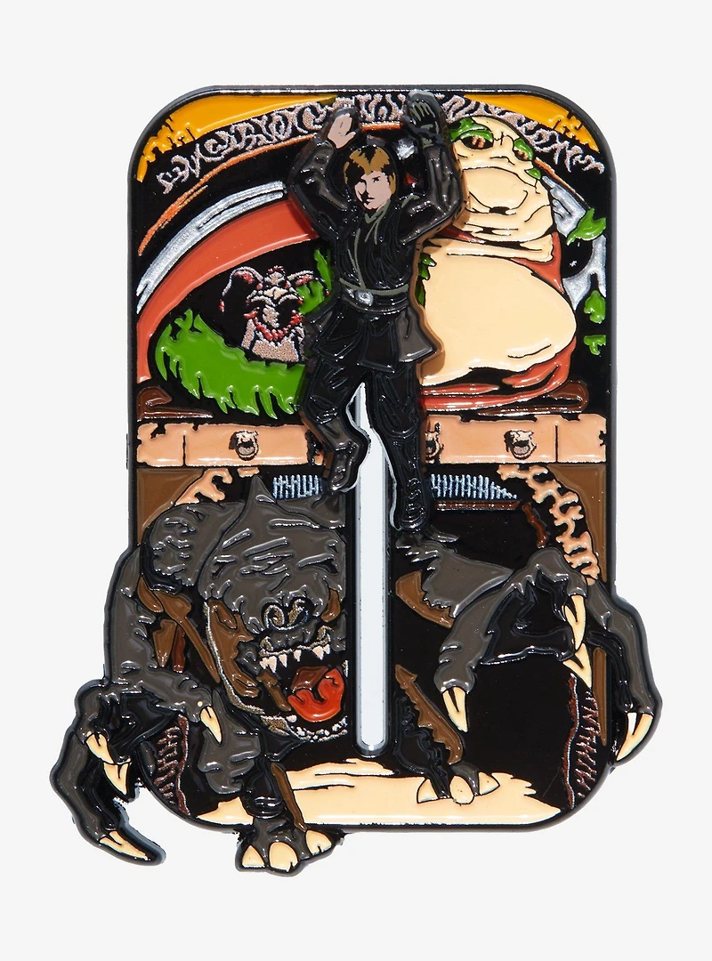 Star Wars: Return of the Jedi Luke Sliding Enamel Pin - BoxLunch Exclusive