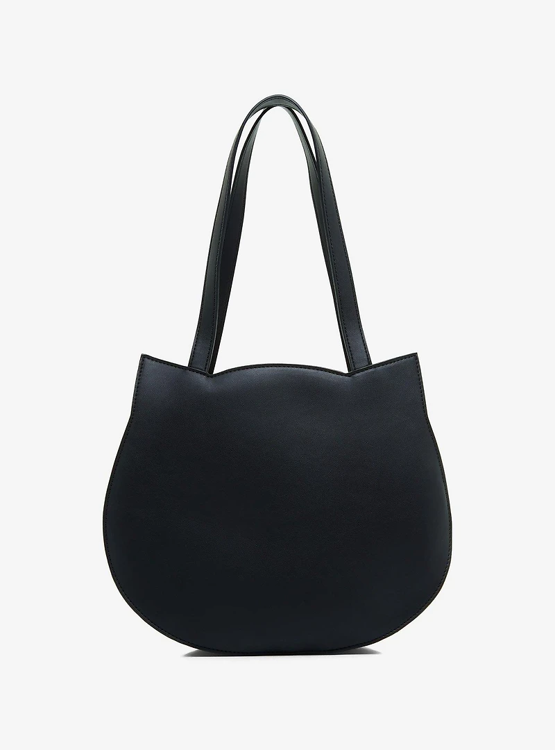 Black Cat Figural Tote Bag