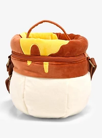 Disney Winnie The Pooh Honey Pot Figural Plush Crossbody Bag