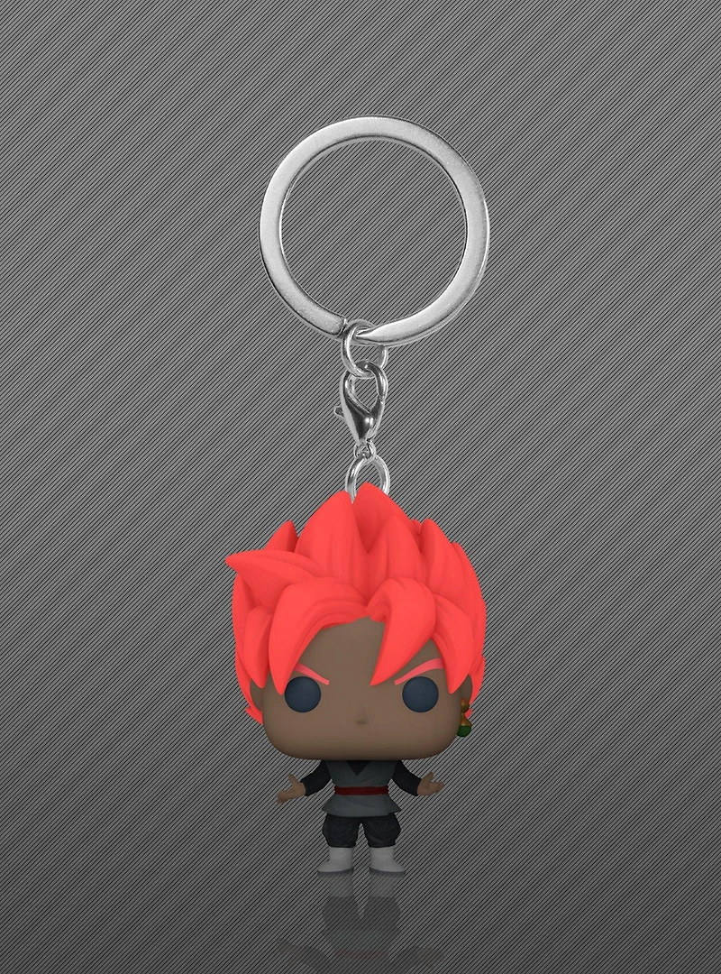 Funko Pocket Pop! Dragon Ball Z Goku Super Saiyan Rosé Glow-in-the-Dark Vinyl Keychain — BoxLunch Exclusive
