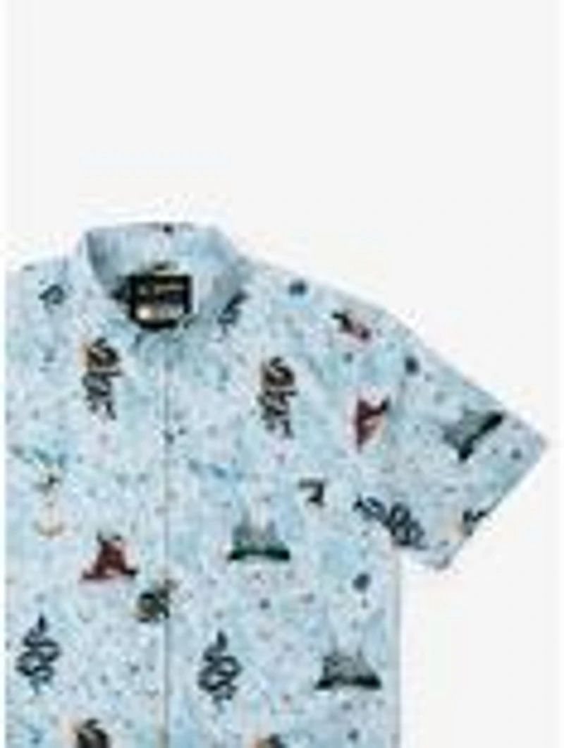 RSVLTS Harry Potter "Wizarding Ink" Button-Up Shirt