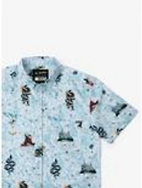 RSVLTS Harry Potter "Wizarding Ink" Button-Up Shirt