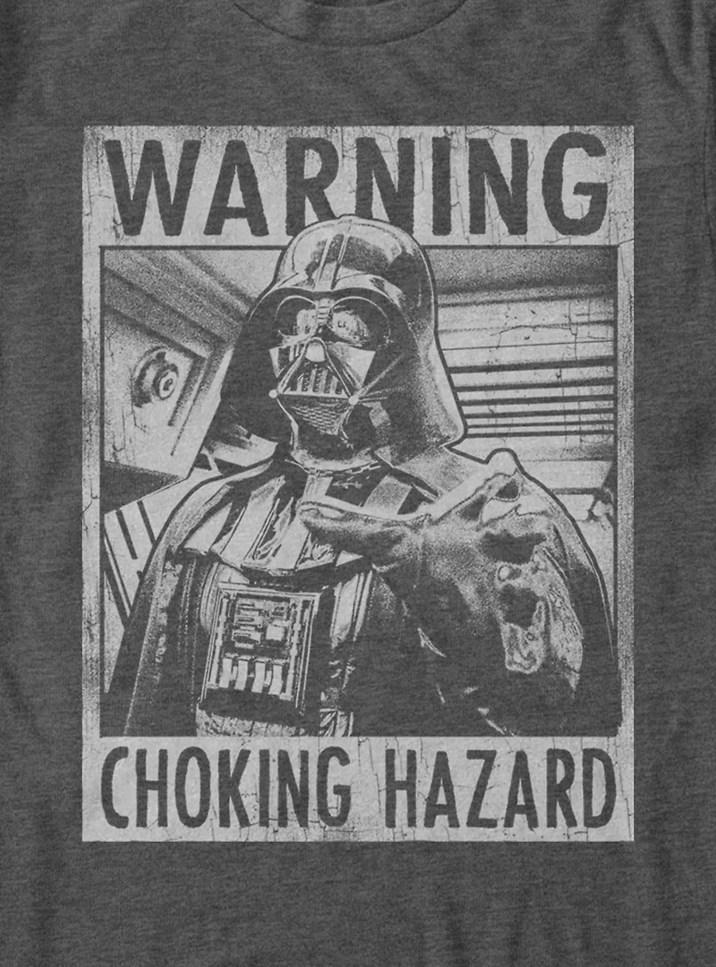 Star Wars Choking Hazard Vader Big & Tall T-Shirt
