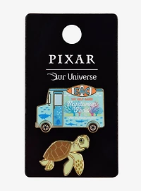 Our Universe Disney Pixar Finding Nemo Food Truck & Crush Enamel Pin Set - BoxLunch Exclusive