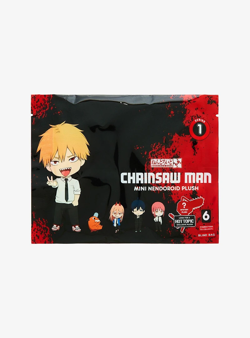 Chainsaw Man Nendoroid Series 1 Blind Character Plush Key Chain Hot Topic Exclusive