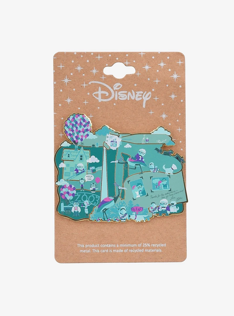 Disney Pixar Up Scenic Collage Enamel Pin - BoxLunch Exclusive