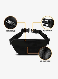 Rocksax The Beatles Abbey Road Black & White Fanny Pack