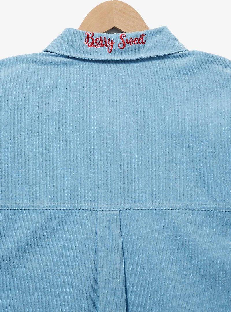 Strawberry Shortcake Embroidered Plus Shacket - BoxLunch Exclusive