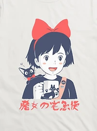 Studio Ghibli Kiki's Delivery Service Retro Portrait T-Shirt