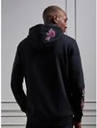 Disney The Nightmare Before Christmas Floral Logo Hoodie - BoxLunch Exclusive