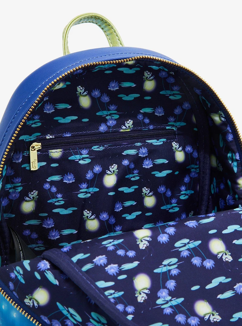 Loungefly Disney The Princess and the Frog Bayou Light-Up Glow-in-the-Dark Mini Backpack - BoxLunch Exclusive