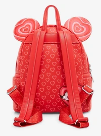 Loungefly Disney Minnie Mouse Hearts Ears Mini Backpack - BoxLunch Exclusive