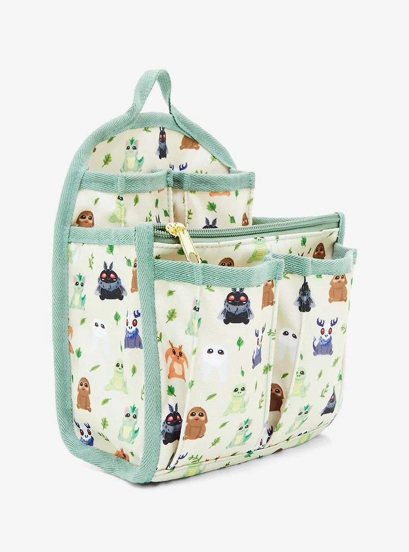 Chibi Cryptids Allover Print Mini Backpack Organizer - BoxLunch Exclusive