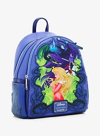 Loungefly Disney Sleeping Beauty Characters Portrait Mini Backpack - BoxLunch Exclusive