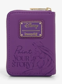 Loungefly Disney Tangled Rapunzel Frame Portrait Small Zip Wallet - BoxLunch Exclusive