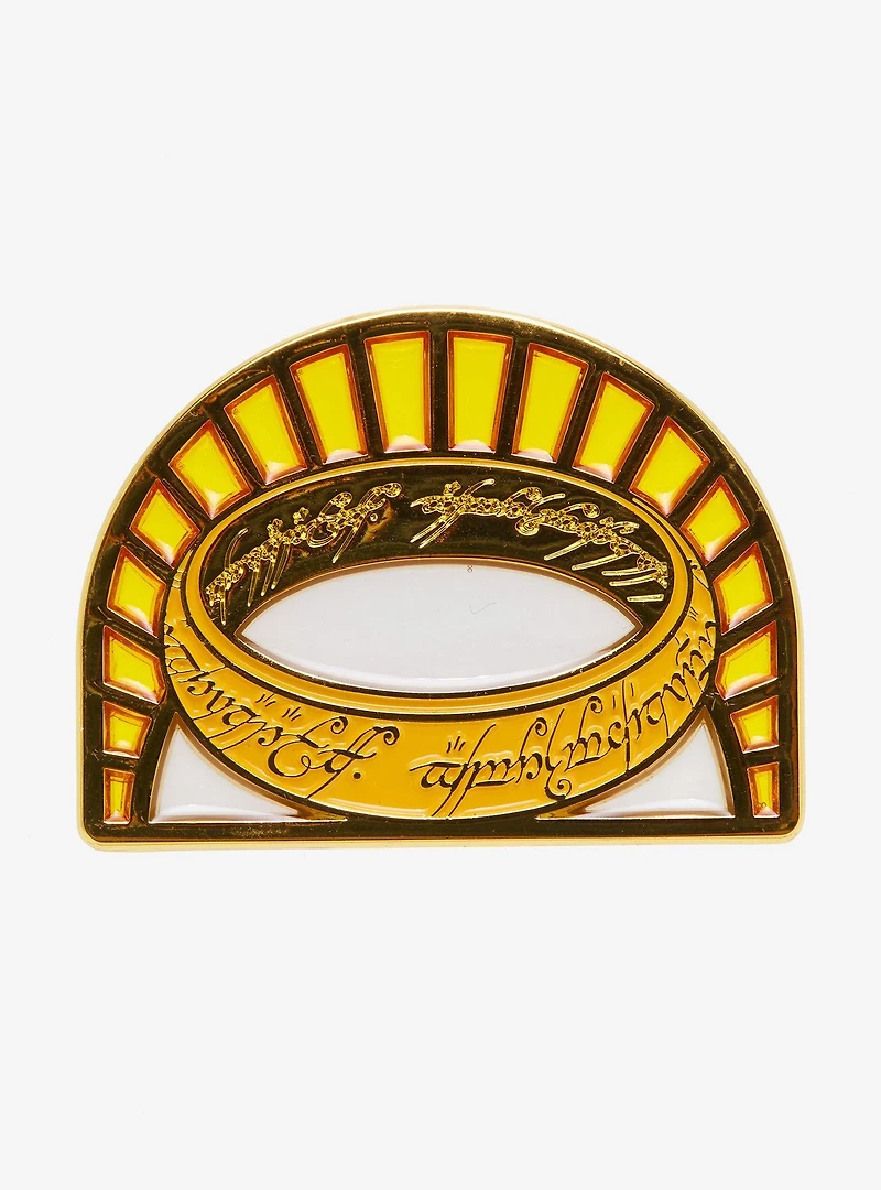 The Lord of the Rings One Ring Stained Glass Enamel Pin - BoxLunch Exclusive
