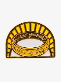 The Lord of the Rings One Ring Stained Glass Enamel Pin - BoxLunch Exclusive