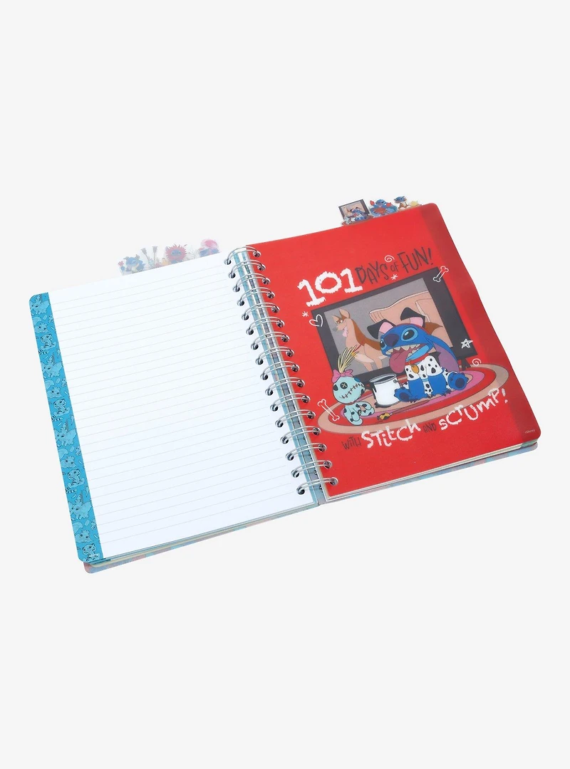 Disney Lilo & Stitch Costume Stitch Allover Print Tab Journal - BoxLunch Exclusive
