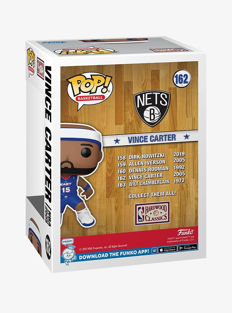 Funko Pop! Basketball NBA All-Stars Vince Carter Vinyl Figure