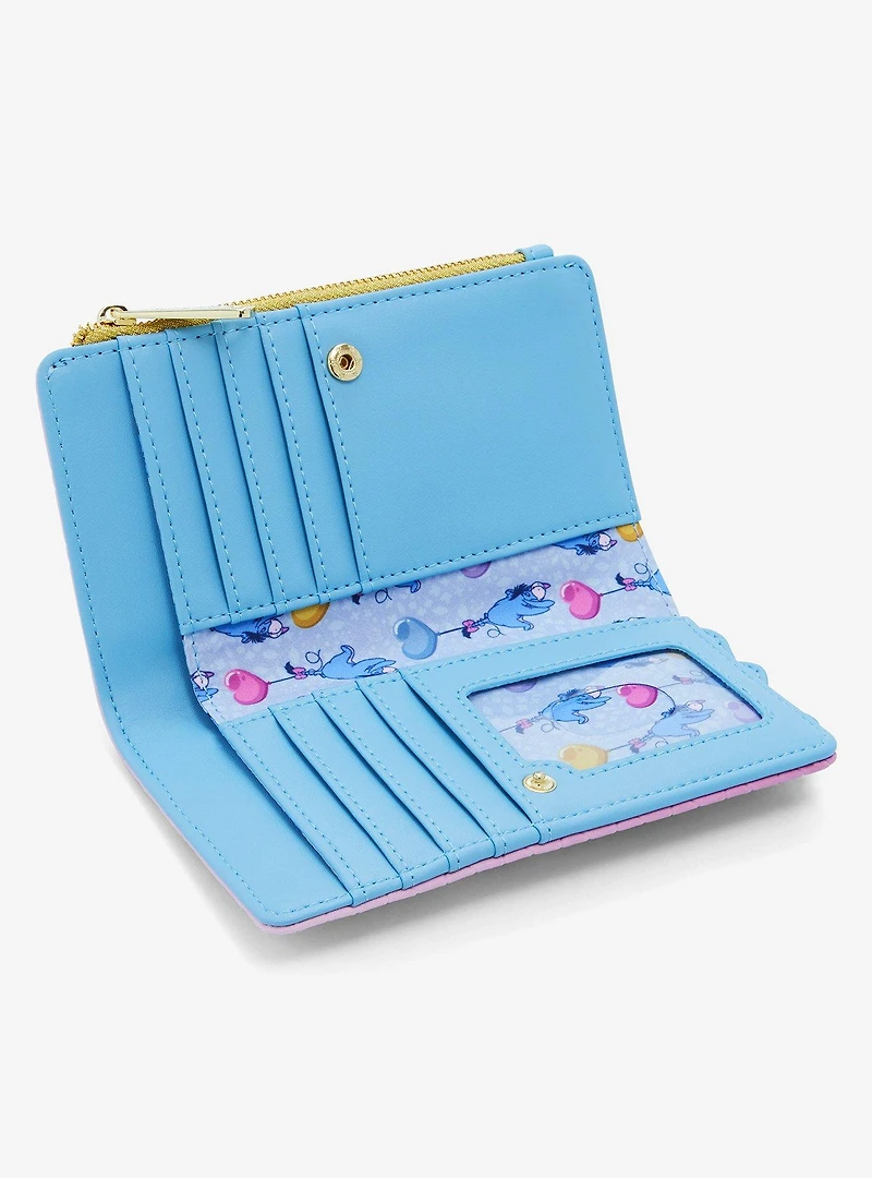 Loungefly Disney Winnie the Pooh Eeyore Heart Balloons Wallet - BoxLunch Exclusive