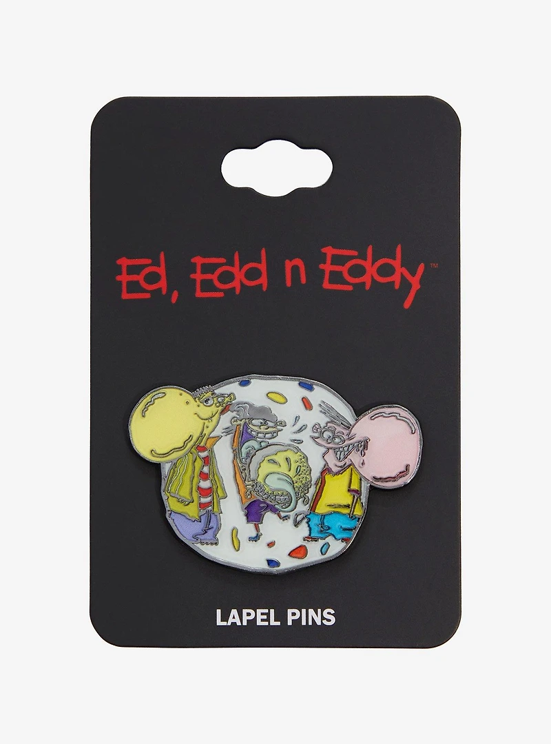 Ed, Edd n Eddy Jawbreaker Group Portrait Enamel Pin - BoxLunch Exclusive