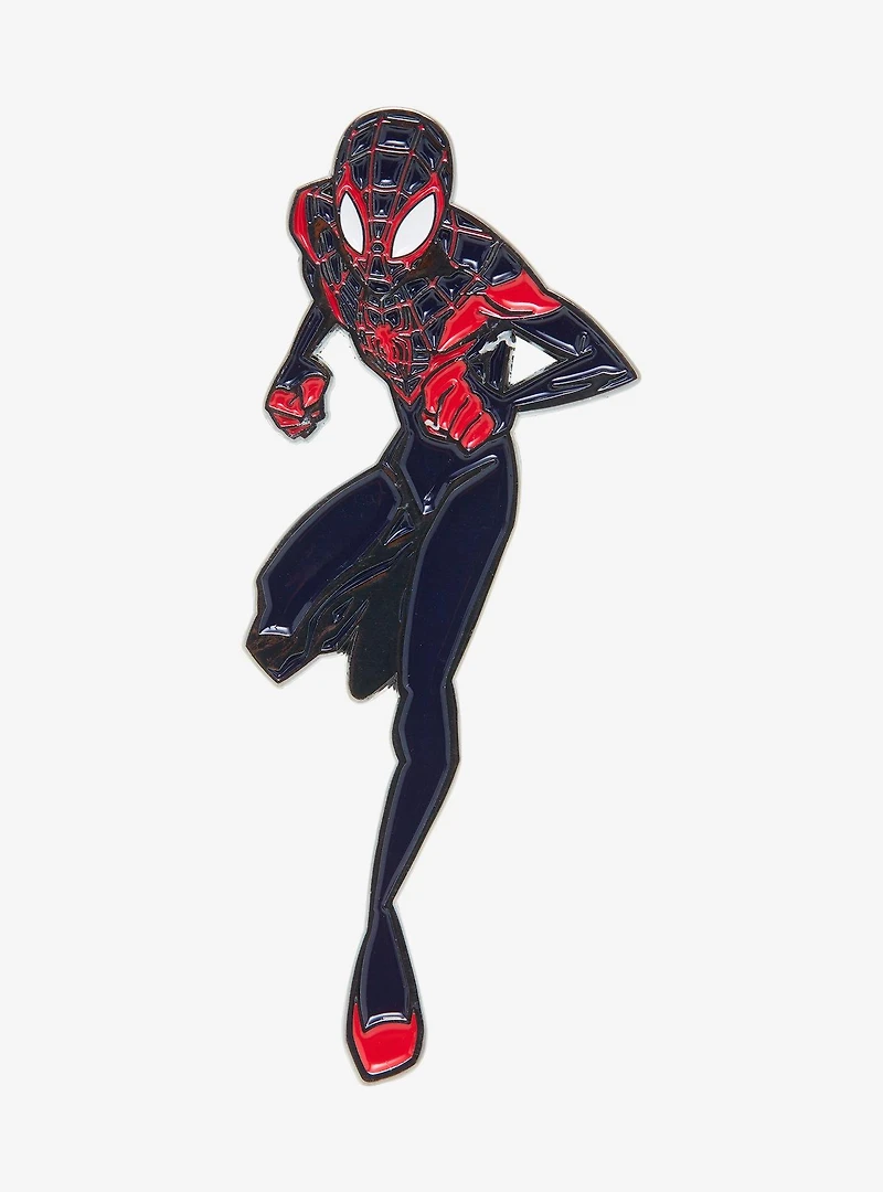 Marvel Spider-Man Miles Morales Beyond Amazing Enamel Pin - BoxLunch Exclusive
