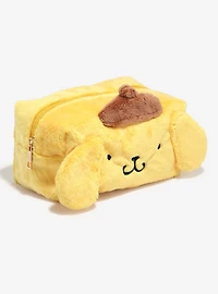 Pompompurin Fuzzy Figural Makeup Bag