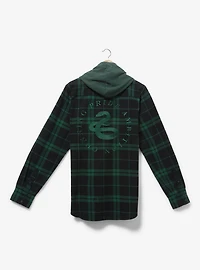 Harry Potter Slytherin Hooded Flannel - BoxLunch Exclusive